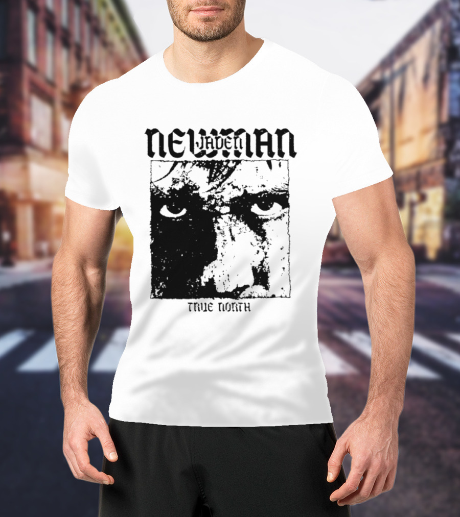 Newman Jaden True North Alternative Rock Band Face T-Shirt