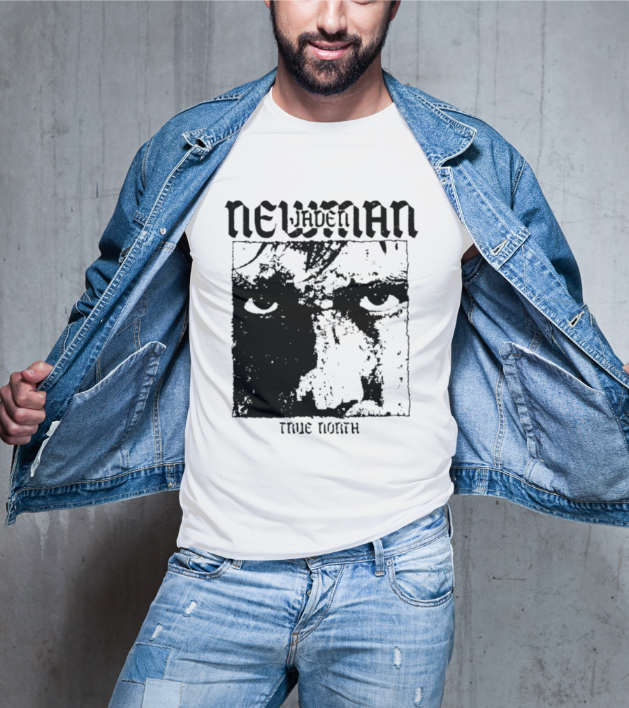 Newman Jaden True North Alternative Rock Band Face T-Shirt