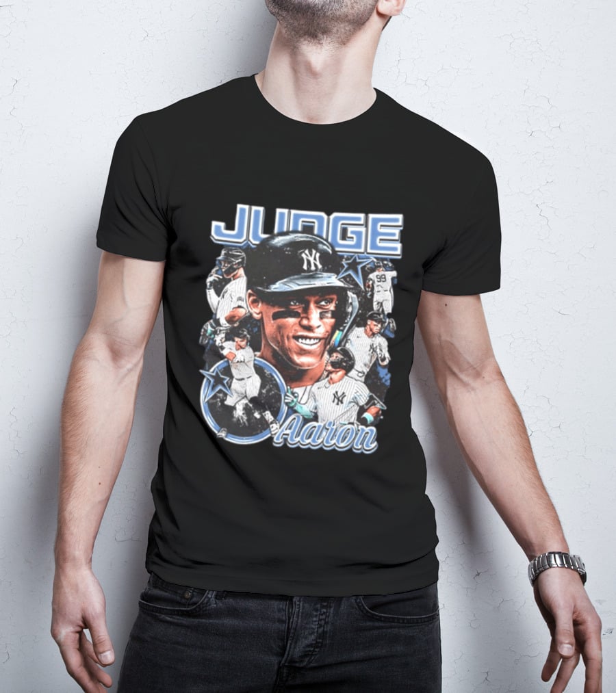 Aaron Judge New York Yankees Baseball Star Player Highlights 2026 T-Shirt