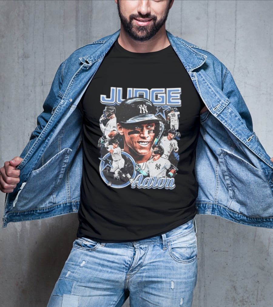 Aaron Judge New York Yankees Baseball Star Player Highlights 2026 T-Shirt