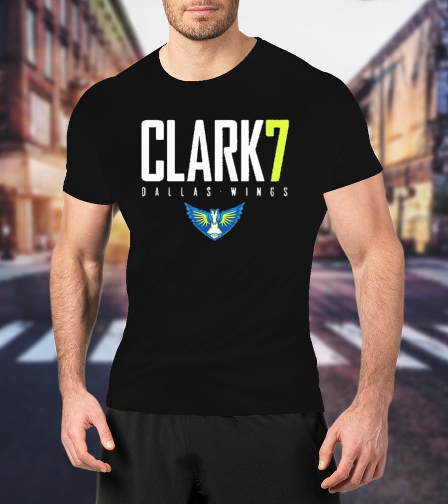 Caitlin Clark 7 Dallas Wings WNBA Basketball T-Shirt