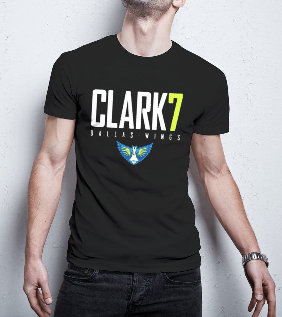 Caitlin Clark 7 Dallas Wings WNBA Basketball T-Shirt