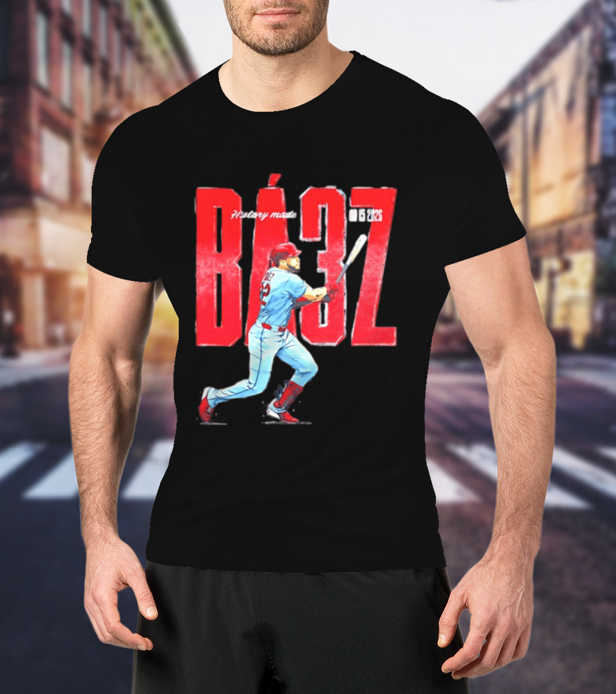 St. Louis Cardinals Joshua Baez History Made 2026 MLB Debut T-Shirt