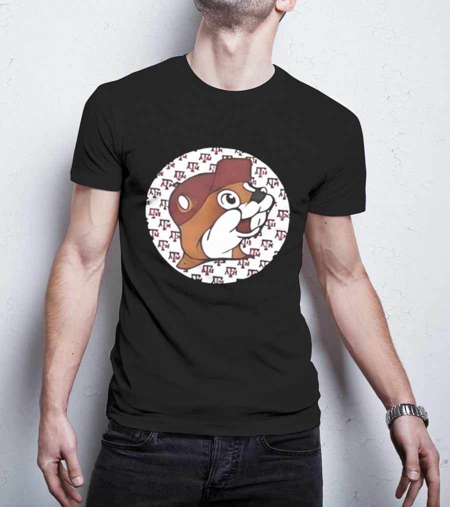 Texas A&M X Buc Ee's Unique TX Football Mashup Two Sided T-Shirt