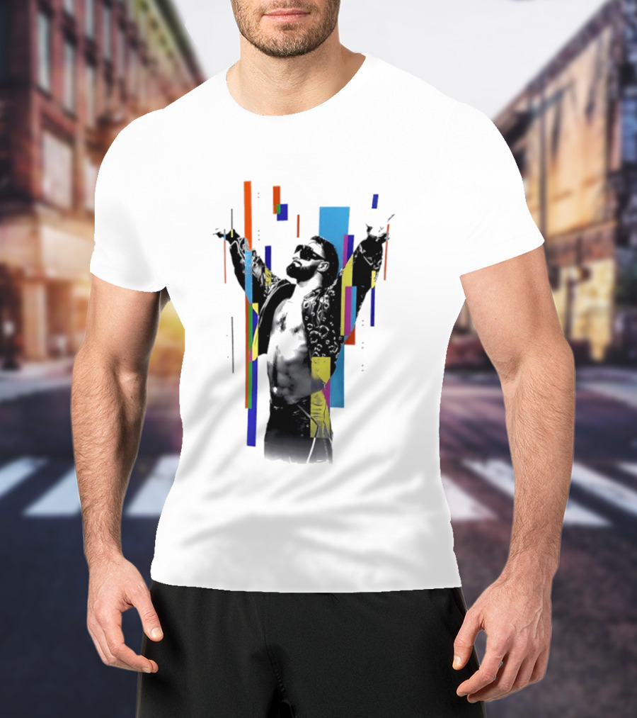 Seth Rollins Revolutionary Visionary WWE Iconic Pose T-Shirt