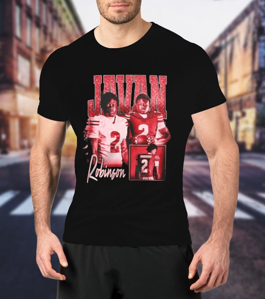 Javan Robinson Florida State Seminoles Football Number 2 T-Shirt