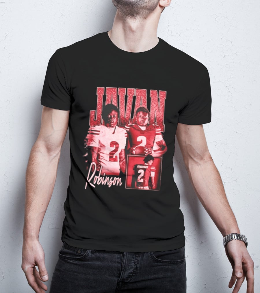 Javan Robinson Florida State Seminoles Football Number 2 T-Shirt