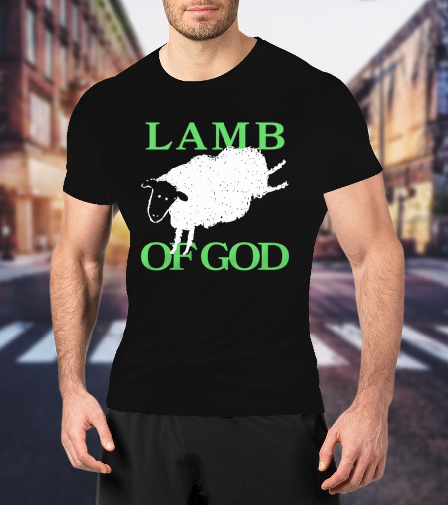 Lamb Of God Heavy Metal Band Metalcore Sheep Image T-Shirt