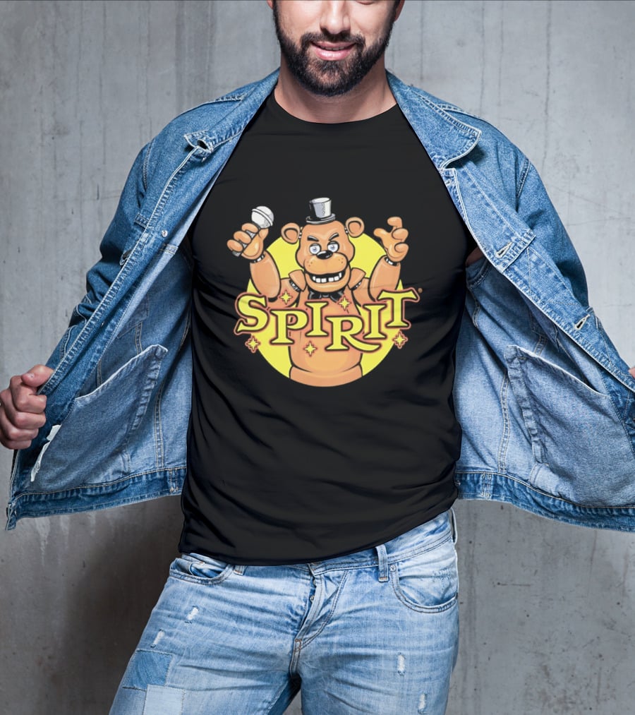 Five Nights At Freddy's Spirit Halloween Freddy Fazbear Animation T-Shirt