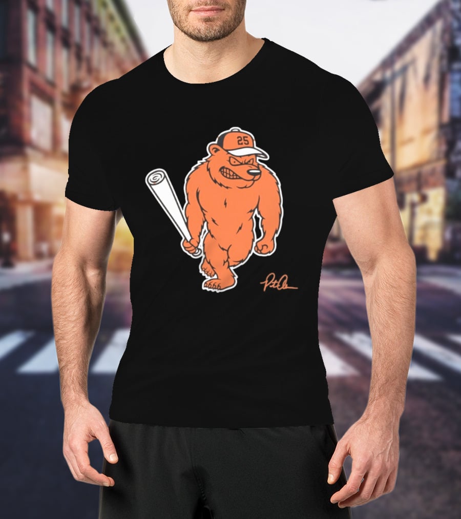 Polar Bear Pete 25 Baltimore Orioles MLB 2026 Season T-Shirt