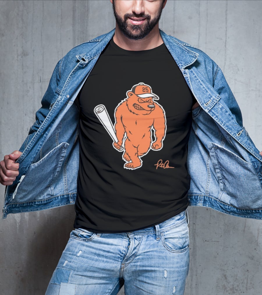 Polar Bear Pete 25 Baltimore Orioles MLB 2026 Season T-Shirt