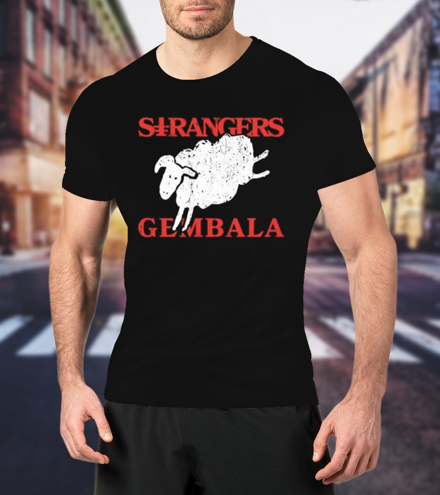Strangers Gembala Sheep Art Teeshirt T-Shirt