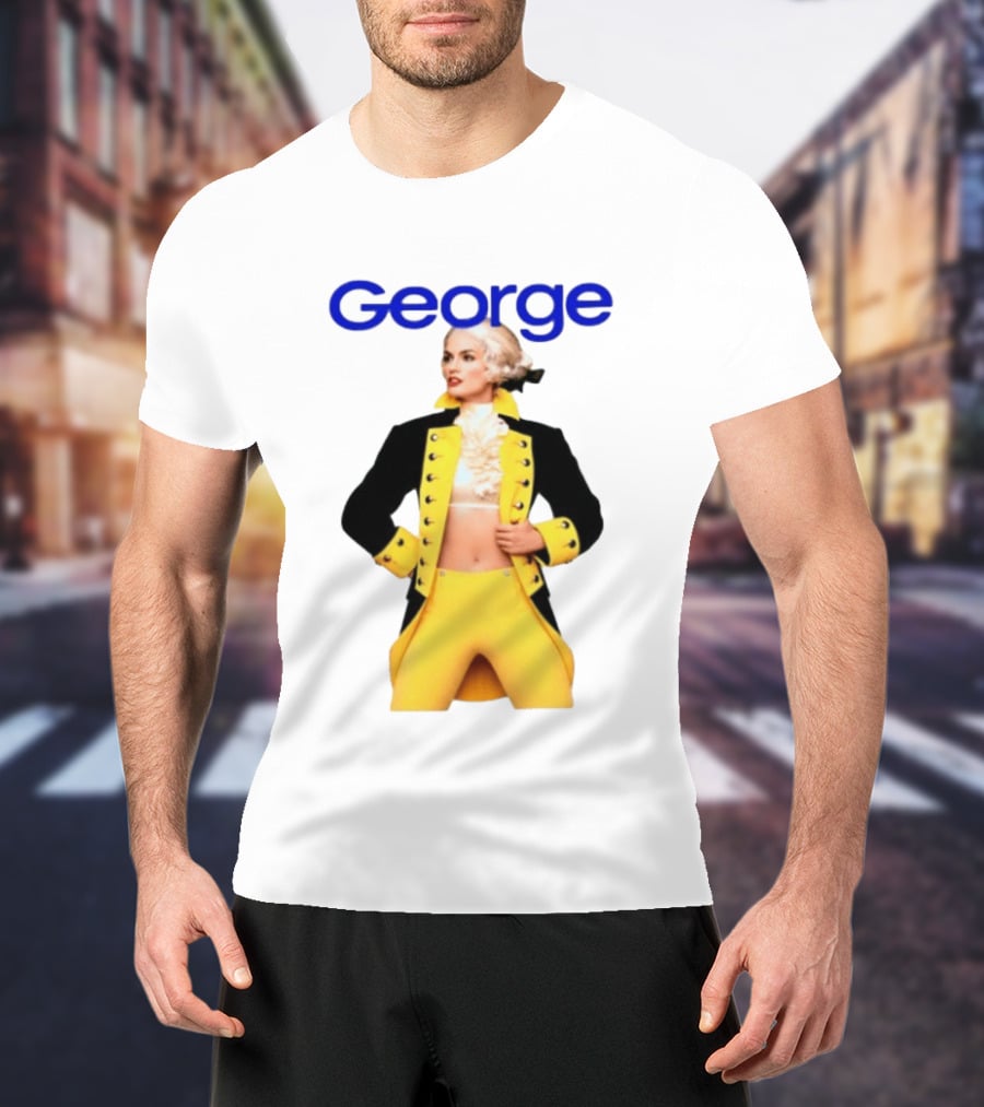 George Founding Fathers Historical Costume Colonial Attire T-Shirt