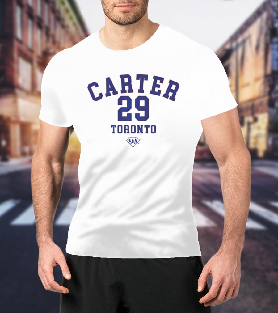 Carter 29 Toronto Blue Jays Baseball Retro Style Classic Player T-Shirt