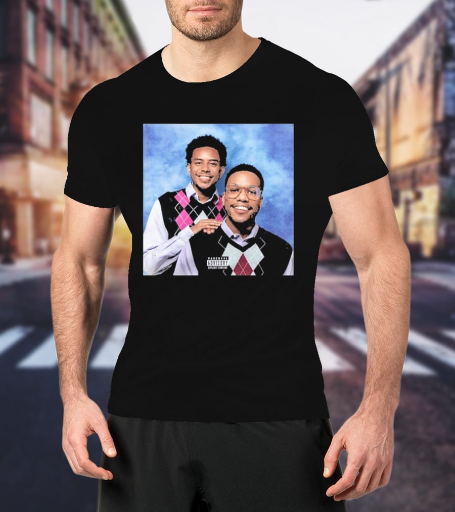 Anderson Paak Cordae Step Brothers Parody Album Cover T-Shirt