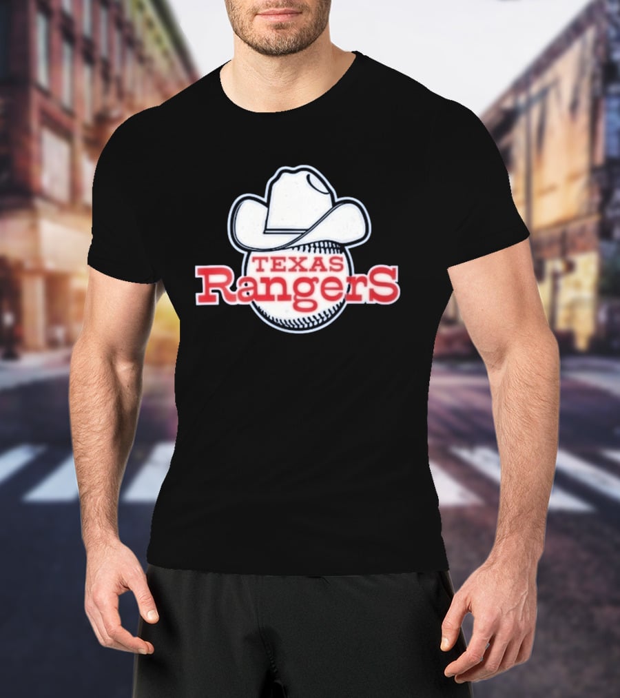 Texas Rangers 2026 Windbreaker Cowboy Hat Baseball T-Shirt