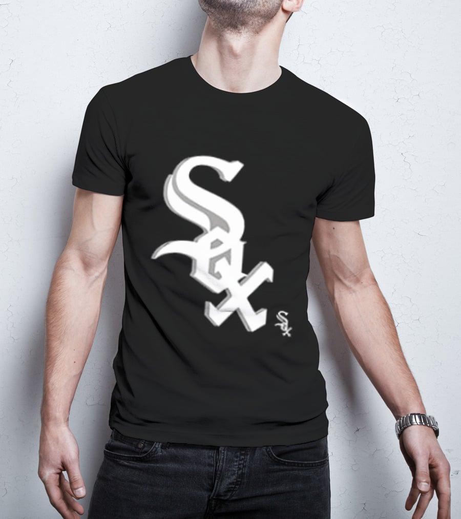 Chicago White Sox Cartoon 2 Sided Sox T-Shirt