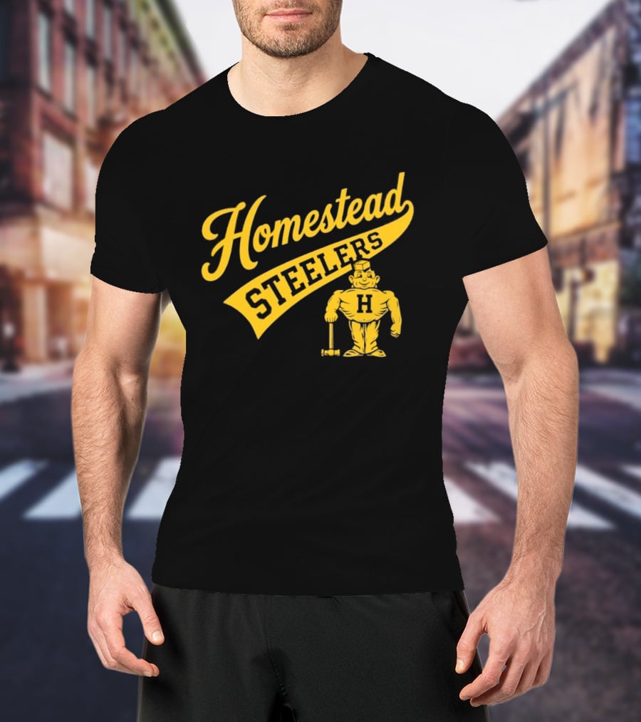 Homestead High Steelers H T-Shirt