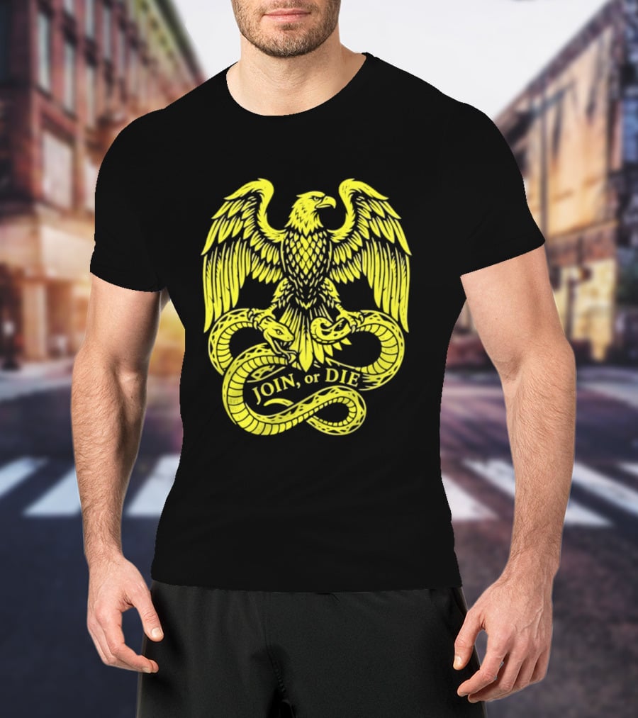 Join Or Die Eagle Snake T-Shirt