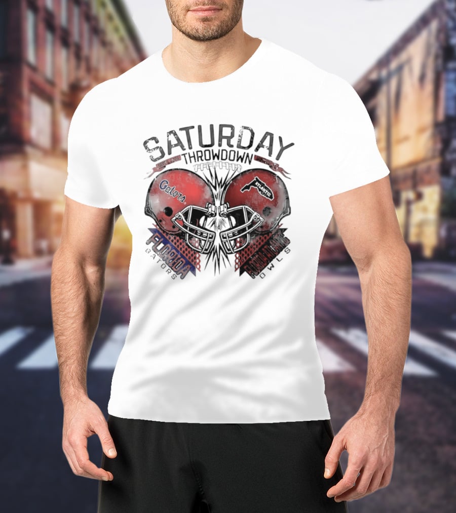 Saturday Showdown Florida Gators Vs Florida Atlantic Owls 2026 T-Shirt