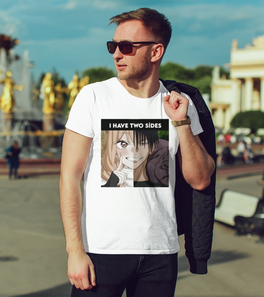 I Have Two Sides Toji Fushiguro And Marin Kitagawa Manga Characters T-Shirt