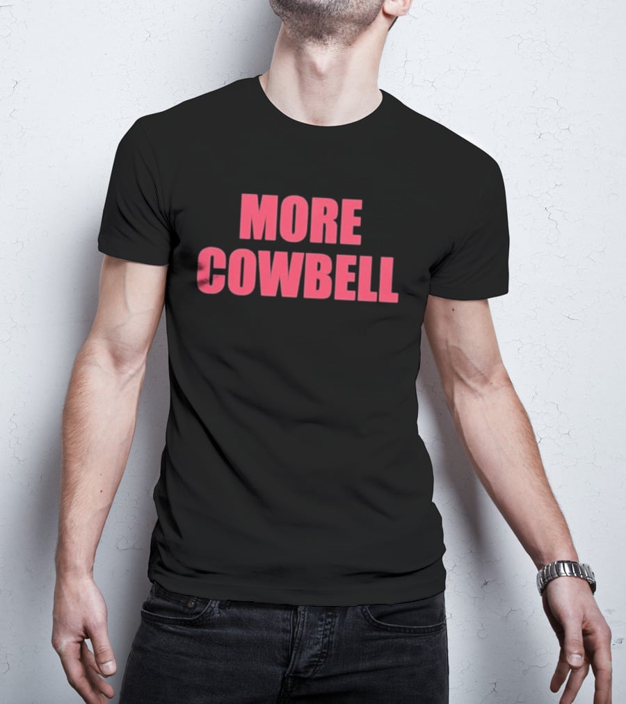 Mississippi State Bulldogs More Cowbell Football T-Shirt