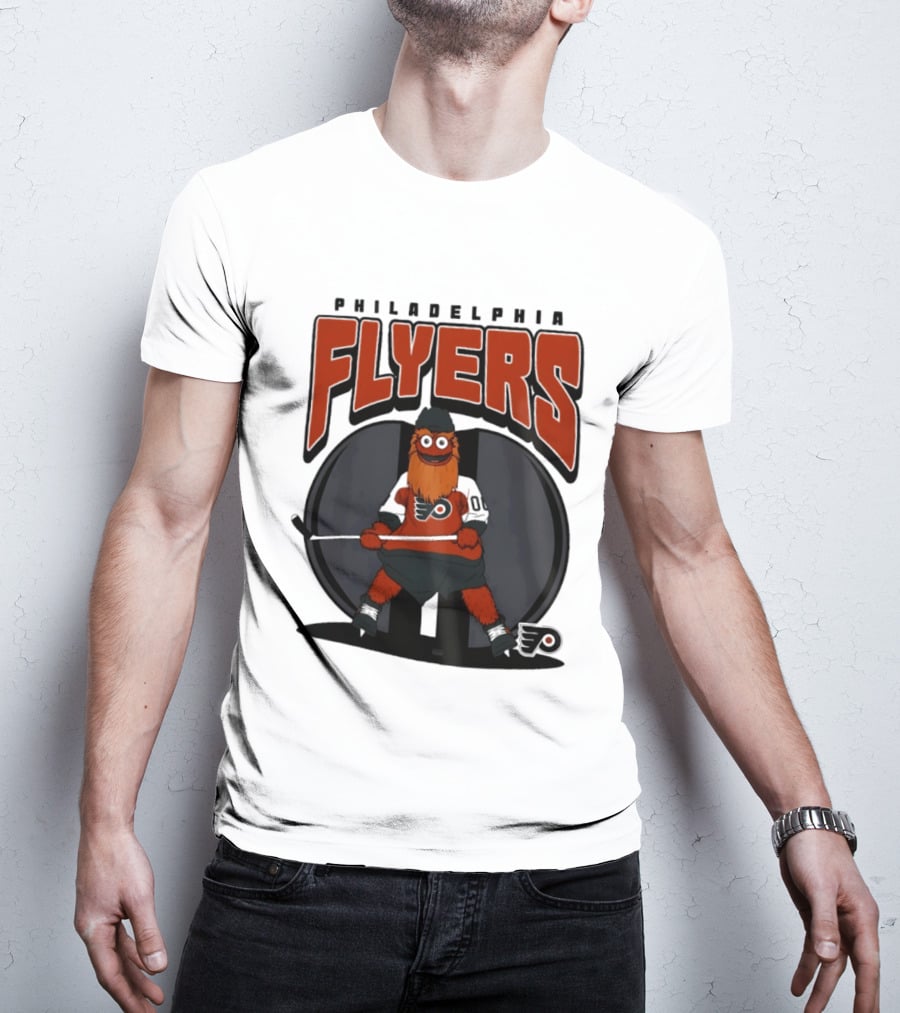 Philadelphia Flyers Gritty Mania NHL 2026 Hockey Mascot Fan Gear T-Shirt