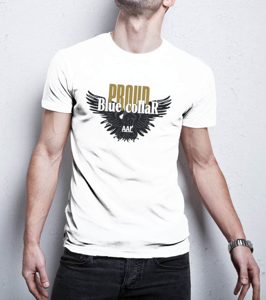 Proud Blue Collar AAF Eagle Worker T-Shirt