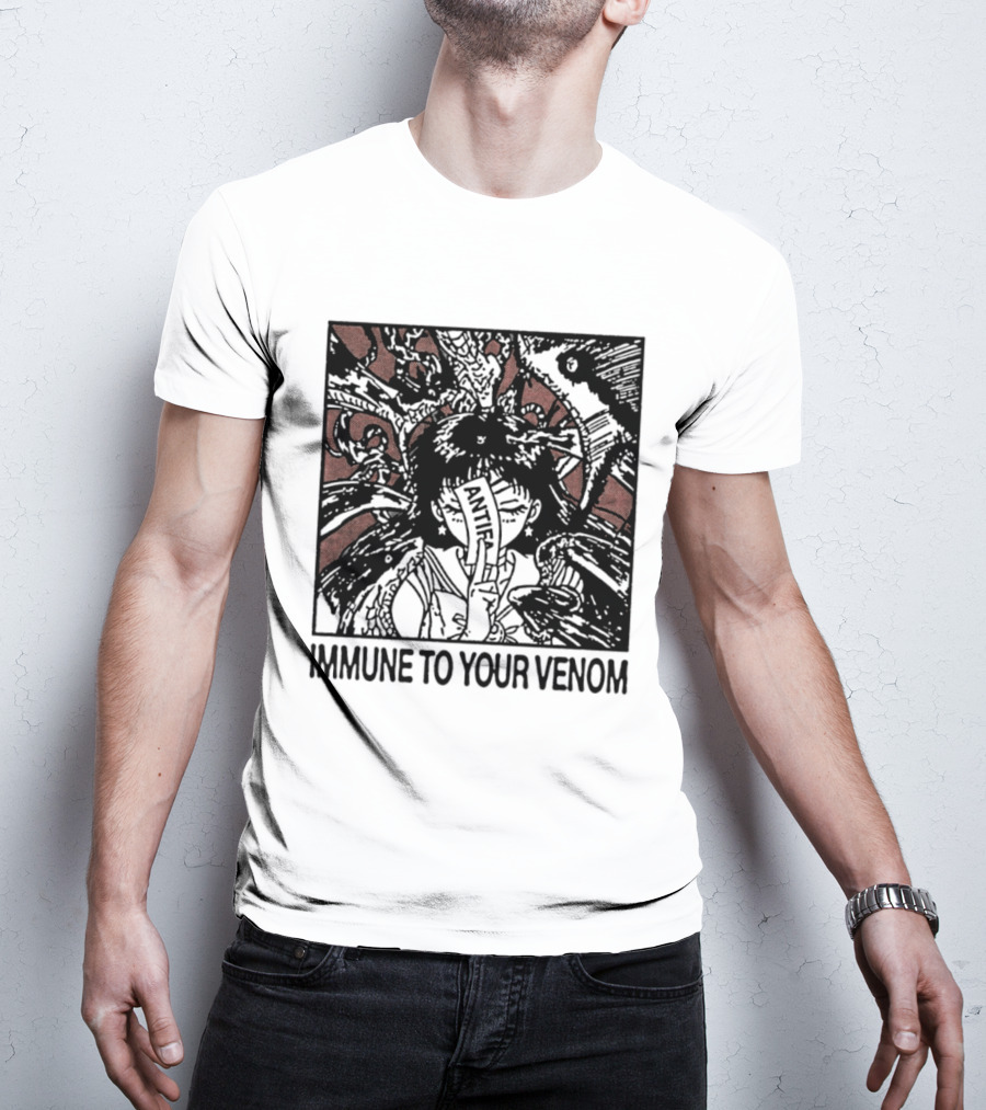 Antifa Immune To Your Venom Antifascist T-Shirt
