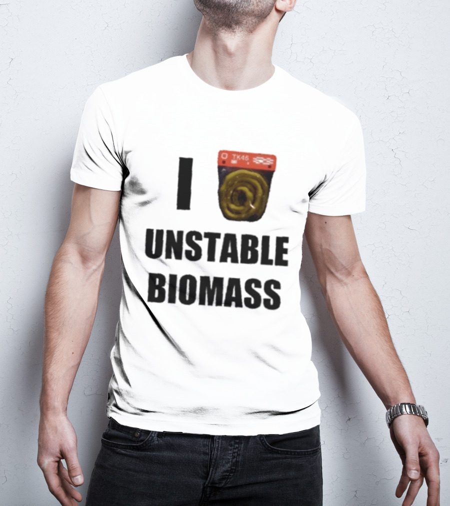 I Love Unstable Biomass TK45 Sci Fi Laboratory T-Shirt