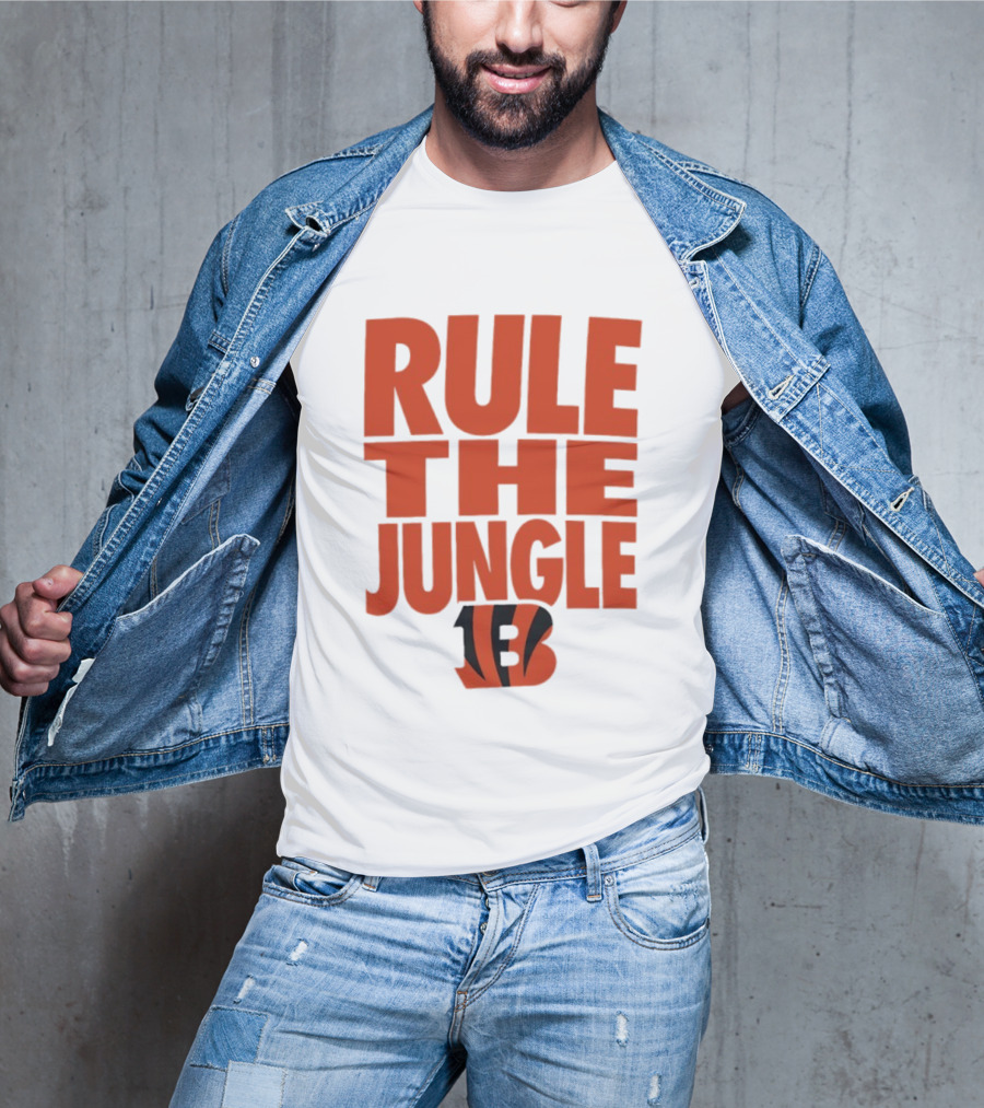 Cincinnati Bengals Rule The Jungle Bengals B T-Shirt