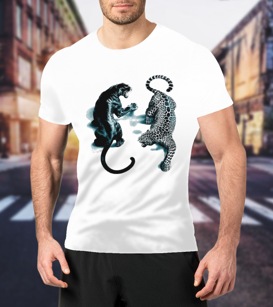 Panthers Vs Jaguars Big Cat Showdown T-Shirt