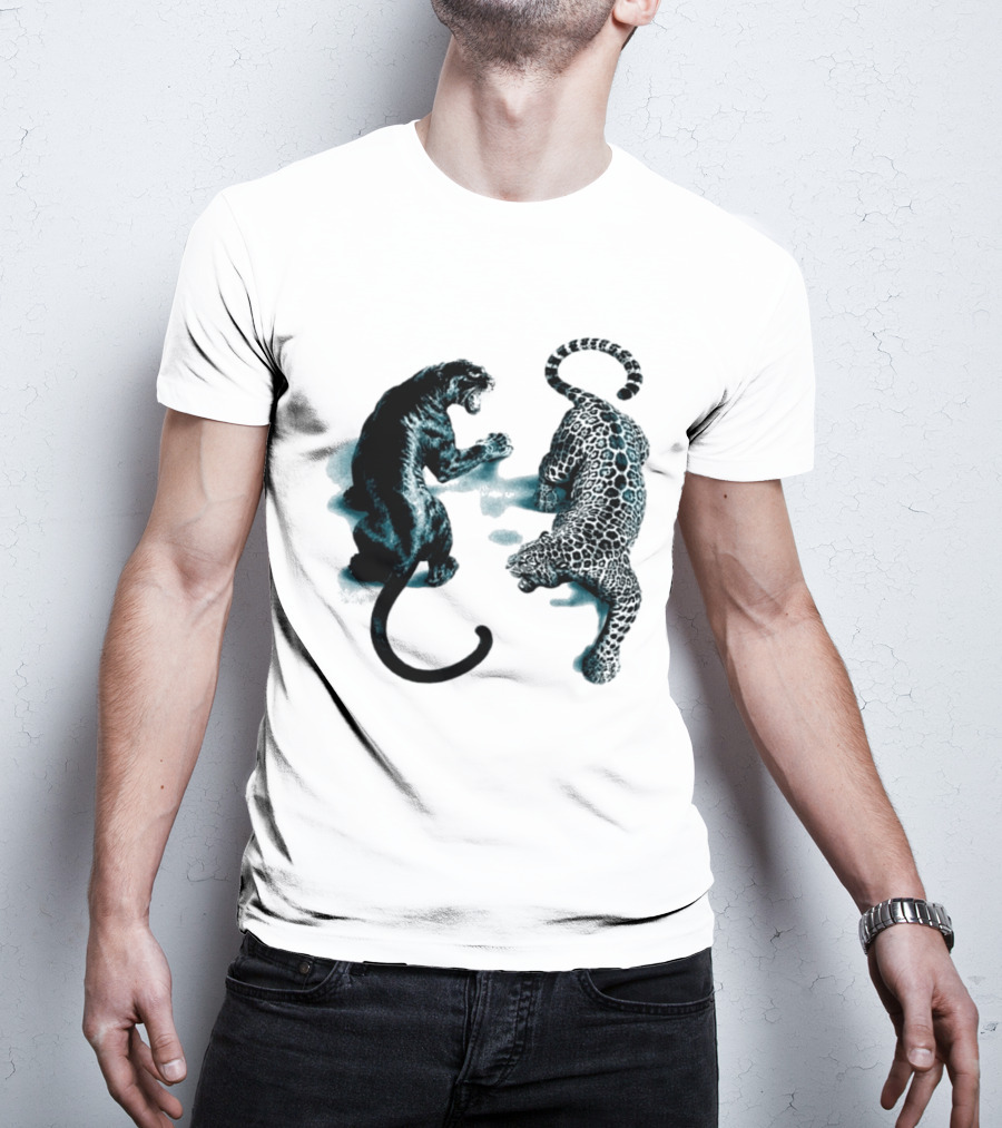 Panthers Vs Jaguars Big Cat Showdown T-Shirt