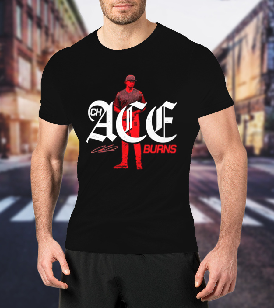 ChACE Burns Cincinnati Reds Chase Burns Baseball Player T-Shirt