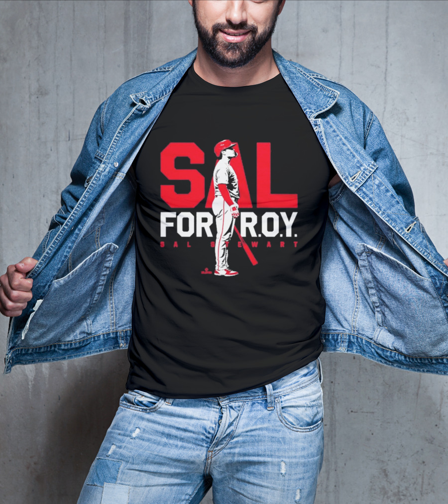 Cincinnati Reds Sal Stewart For Rookie Of The Year 2026 T-Shirt