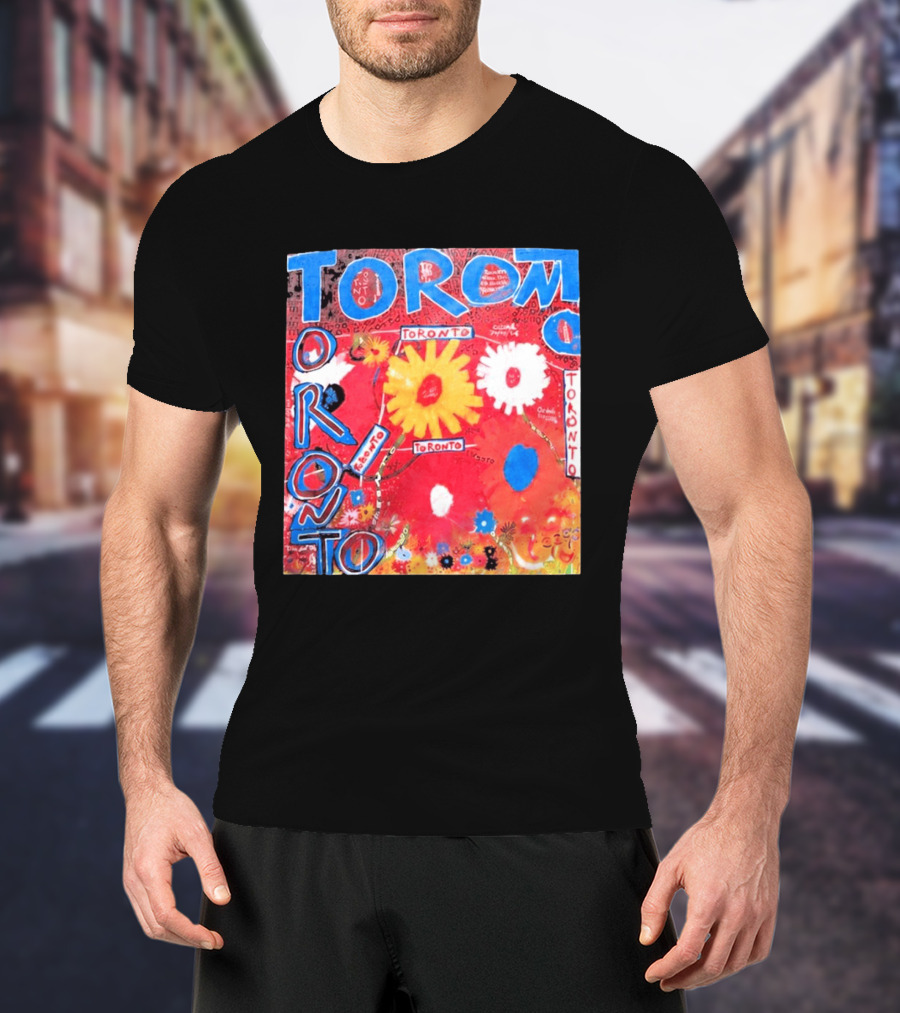 Dylan Cease Ago X Cease Eve Toronto Vibrant Floral T-Shirt