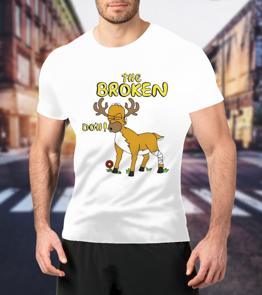 The Broken Doh Deer Homer Simpson The Simpsons T-Shirt