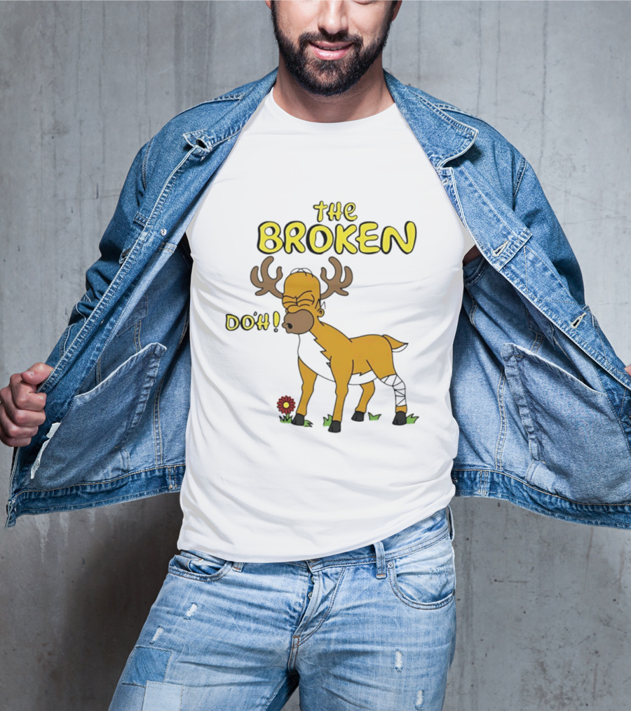 The Broken Doh Deer Homer Simpson The Simpsons T-Shirt