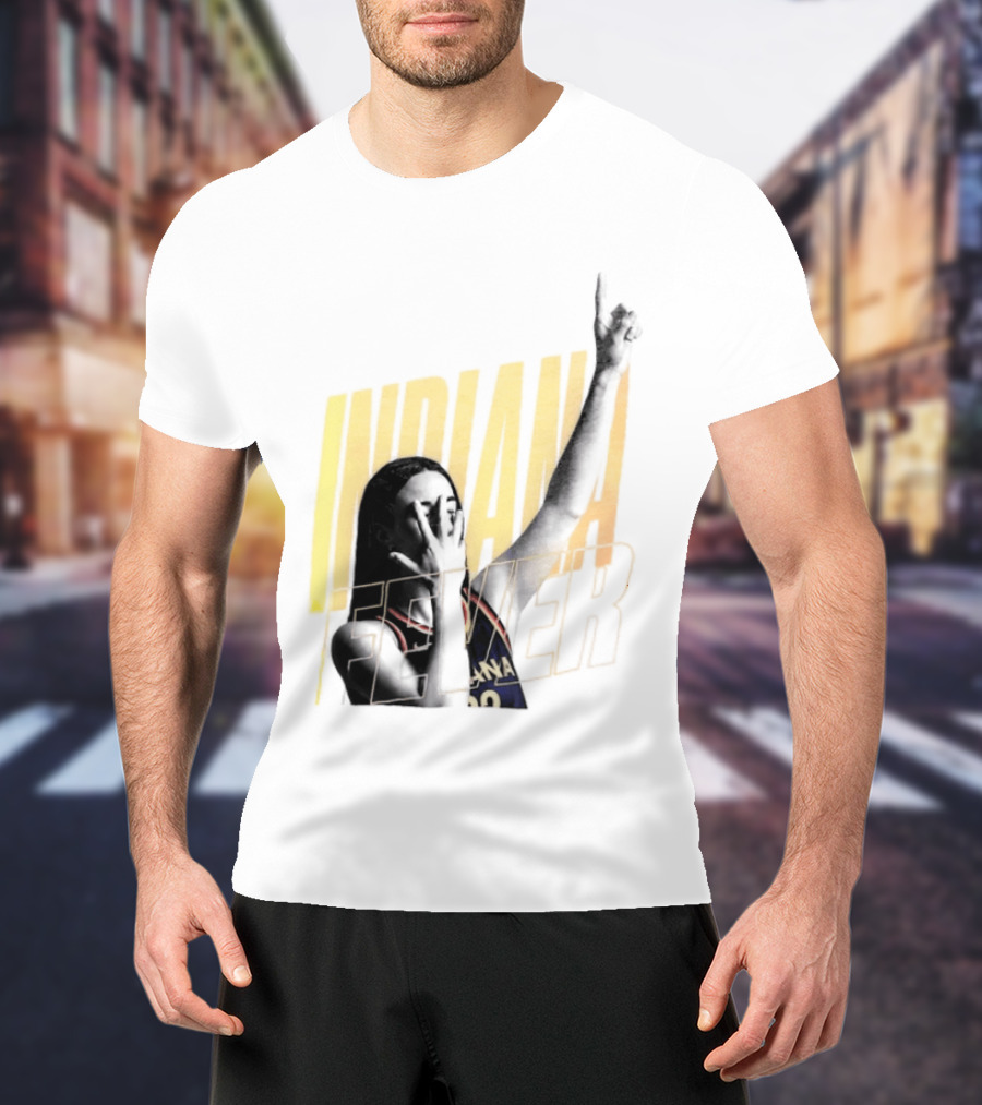 Indiana Fever Caitlin Clark Pointing Indiana Player Gesture T-Shirt