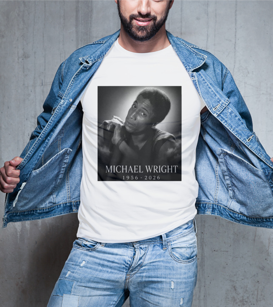 Michael Wright 1956 2026 Memoriam T-Shirt