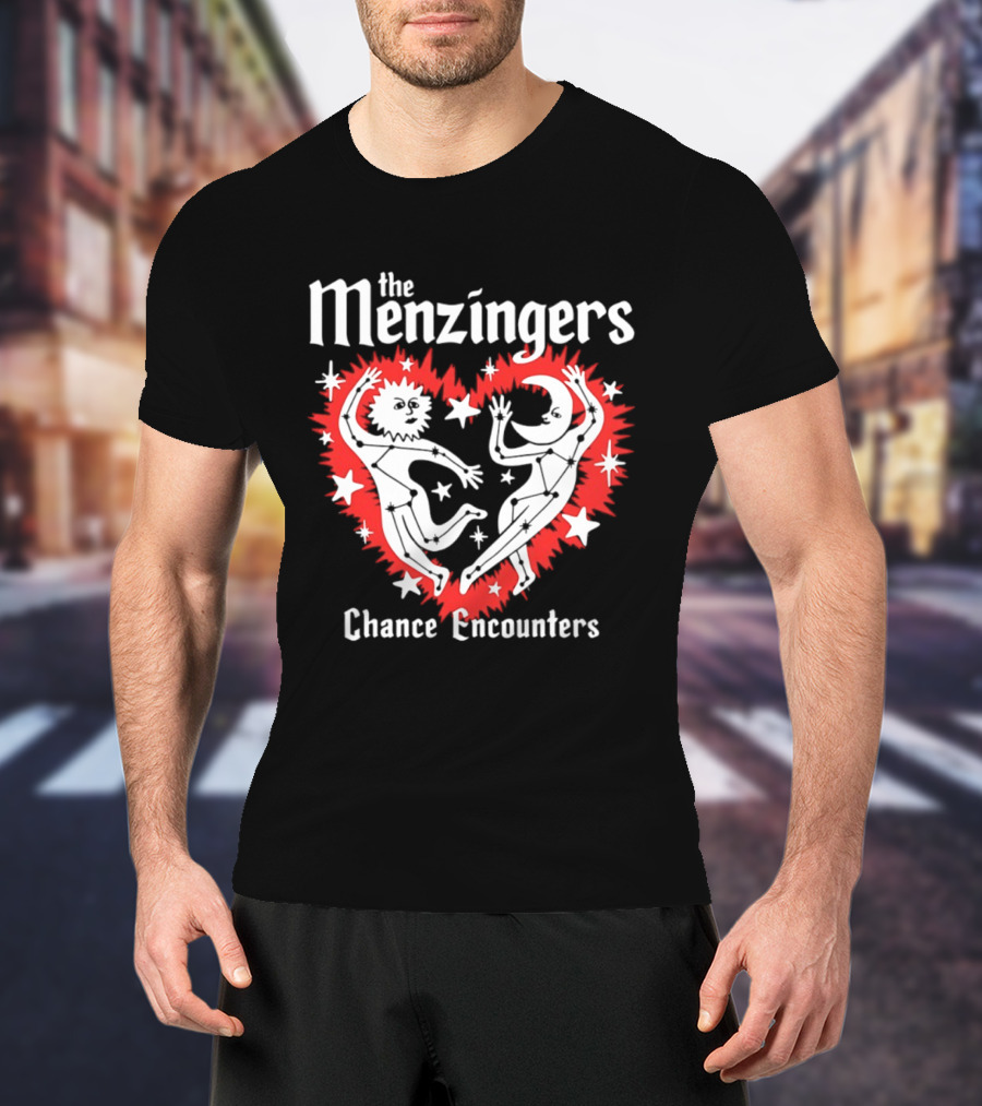 The Menzingers Chance Encounters Heart Starburst Indie Rock T-Shirt