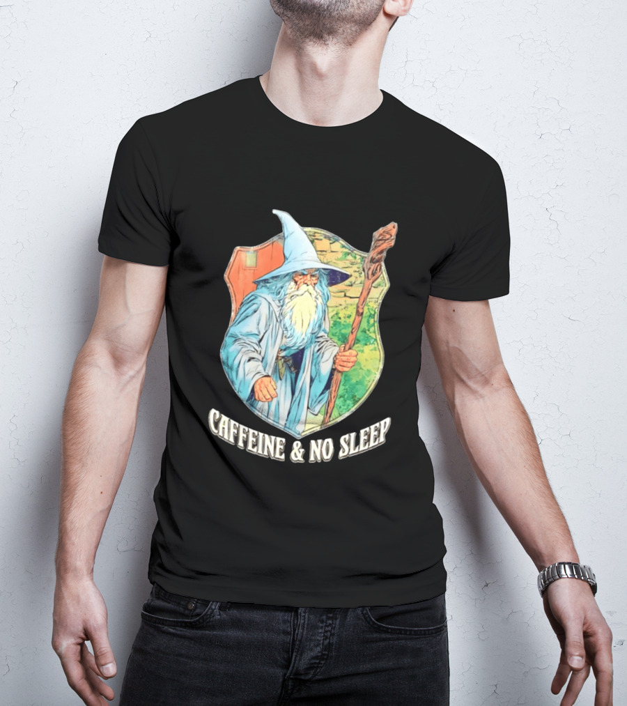 Wizard Caffeine & No Sleep T-Shirt