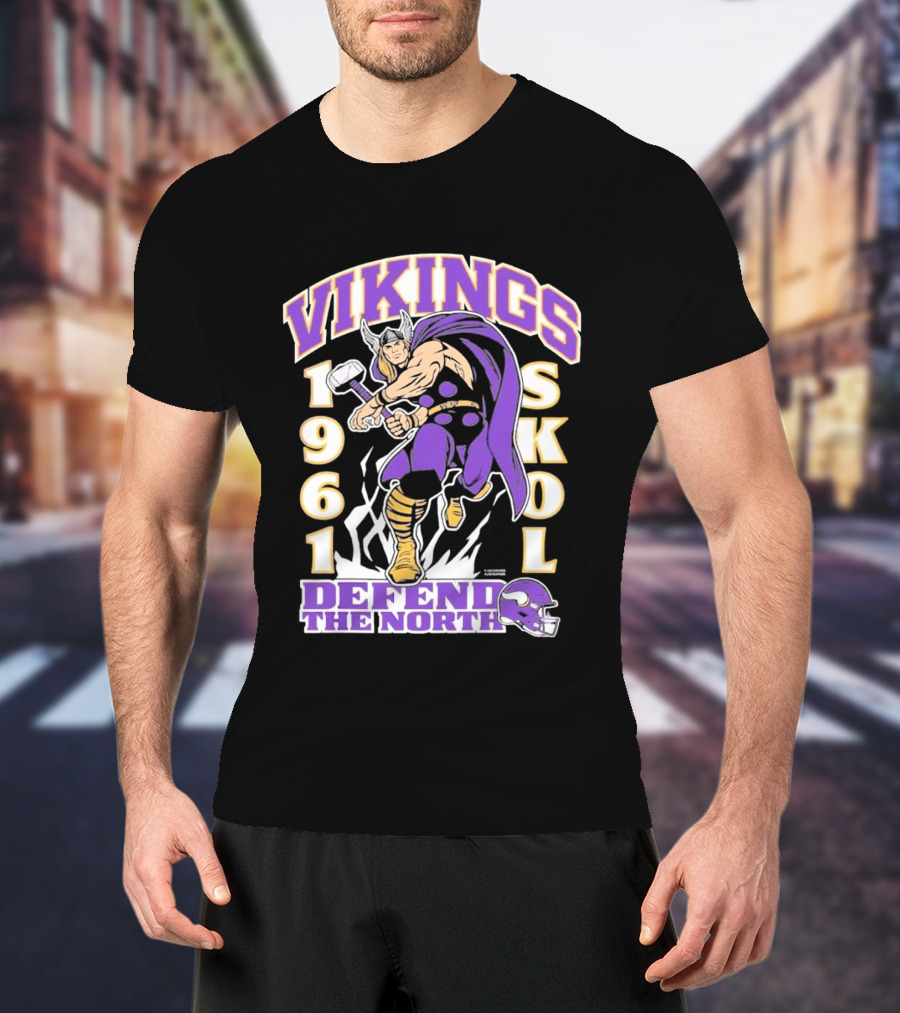 Vikings Defend The North Skol 1961 Minnesota T-Shirt