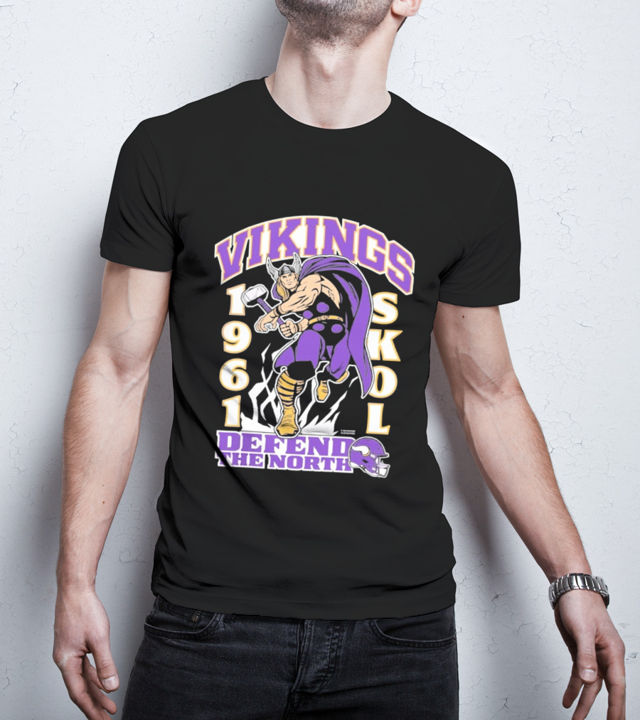 Vikings Defend The North Skol 1961 Minnesota T-Shirt