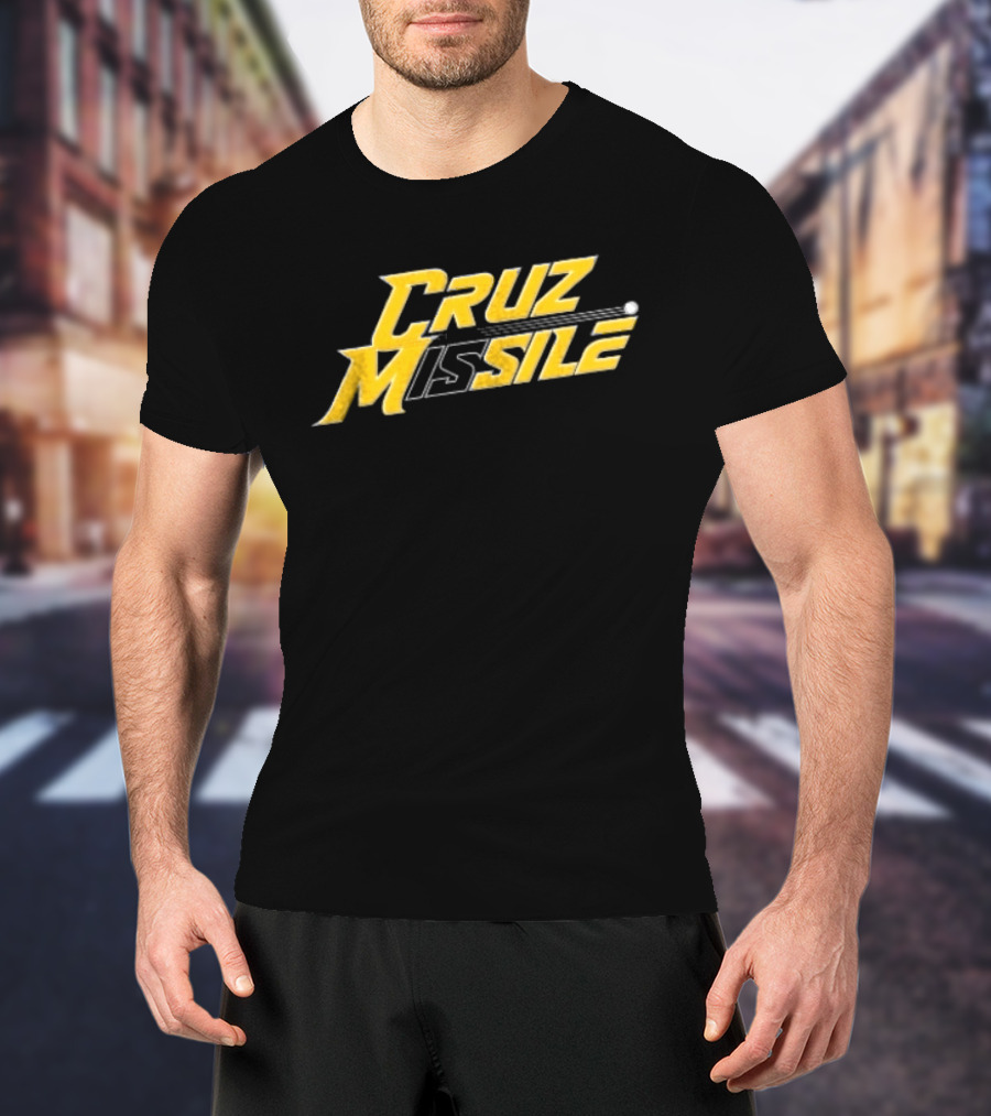 Oneil Cruz Pittsburgh Pirates Cruz Missile T-Shirt
