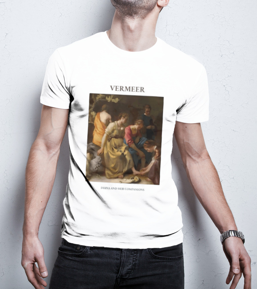 Vermeer Diana And Her Companions 1655 Gogh Company T-Shirt