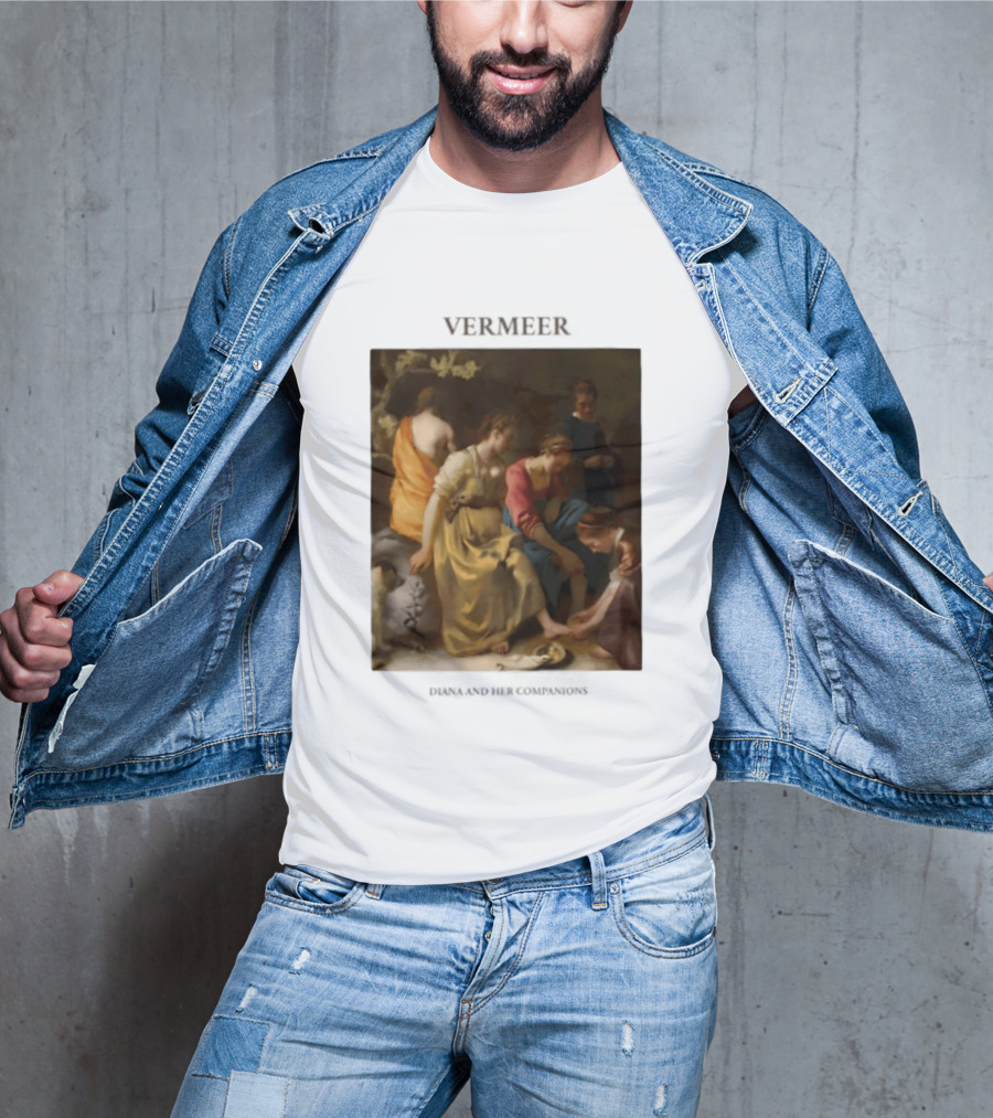 Vermeer Diana And Her Companions 1655 Gogh Company T-Shirt
