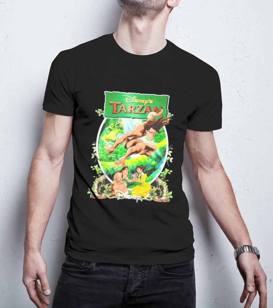 Disney's Tarzan Jungle Adventure Jane Animation Scene T-Shirt