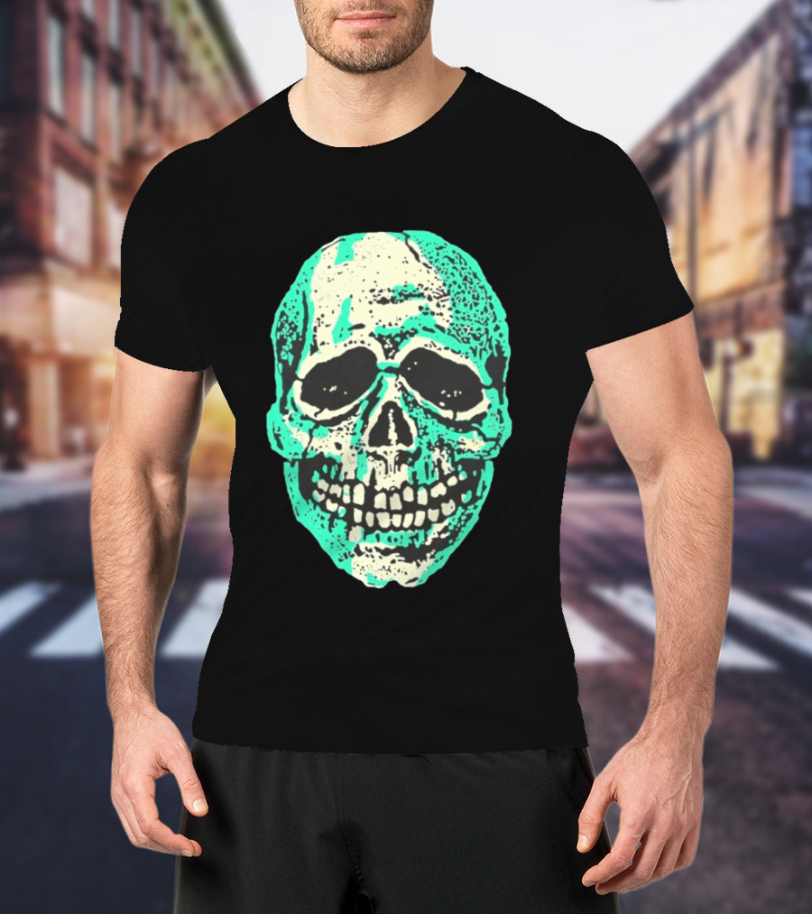 Halloween Trio Skull Spooky Gothic T-Shirt