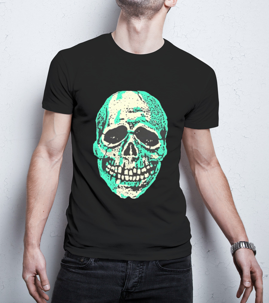 Halloween Trio Skull Spooky Gothic T-Shirt